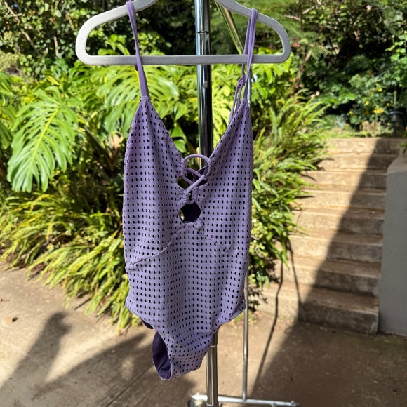 Acacia Swimwear Girls Mesh Lilac Kokomo - Size XXL